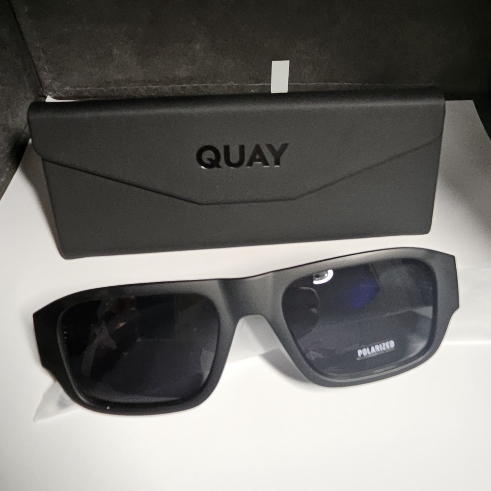 Quay Black Sunglasses